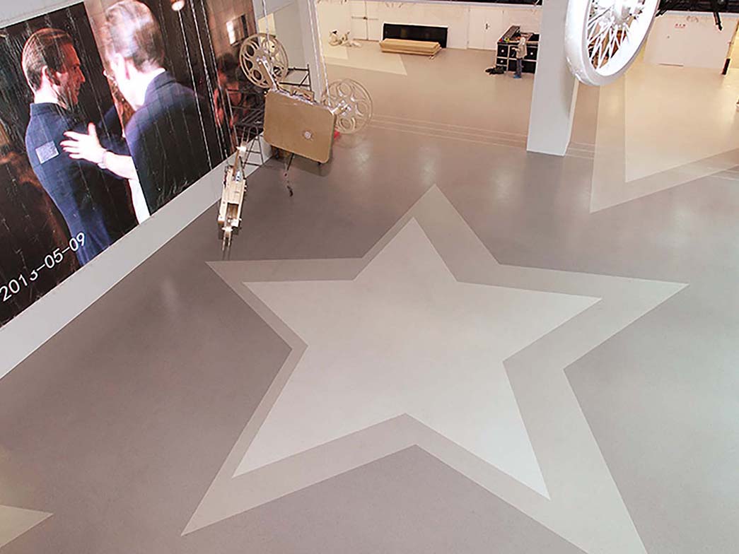 photo thumbnail of the nora rubber flooring project at Shanghai Film Museum